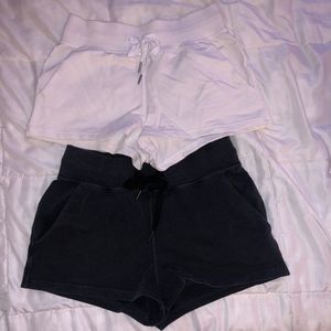 Lululemon Shorts Size 6 White & White